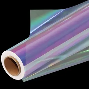 34 in x 66 Ft Iridescent Cellophane Wrap Roll - Extra Wide Cellophane Paper - Iridescent Transparent Cellophane Roll Plastic Wrap for  Baskets, , Crafts, Party & Christmas  Wrapping