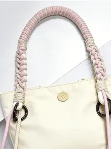 1PC PU Leather Chain Strap For Leather Bag Chain Bag Strap Backpack Phone Case Shoulder Strap Diagonal Strap Metal Chain For Bag Chain Accessories Replacement,Fashion Versatile Crossbody Shoulder Bag Chain Straps Diy Women Girl Bag Part Accessory