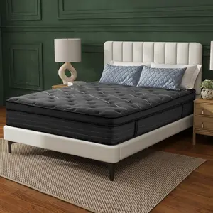10Inch Full, Queen,King Compressed budget Mattress high density Memory Foam& independent pocket Coil Spring, Hybrid Mattress outlet Medium Firm, Lumbar Support,Home Rooms,Christmas Gift Furniture,Ergonomic Mattress, Interior Modern fluffle cloud bed