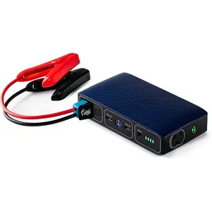 Bolt 58830 ACDC Portable Car Battery Jump Starter | 58.8Wh USB Power Bank with AC Outlet, Emergency Floodlight & Charger, Jumps Cars Suvs & Trucks, Powers Phones & Laptops, TSA Approved — Blue