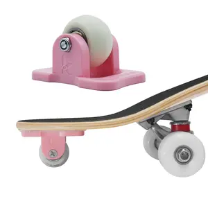 Wheele PRO - Professionally Designed Skateboarding Training Wheel for Easy and Safe Balance and Manual Training - Start today! Pink