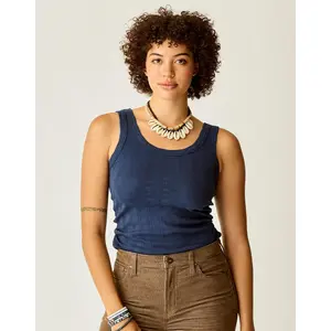 Ever Tank: Navy Rib
