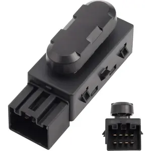 6 Way Power Seat Adjust Switch For 2005-2015 Edge,Escape,Expedition,Explorer,Flex,F150,F250,F350,F450,MKX, Replace OE 5F9T-14B709-AA, 9L3Z14A701A, SW605, PSW550