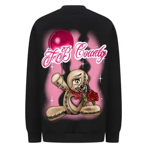 FB County Heavyweight Oversized Love Graphic Fleece Crewneck
