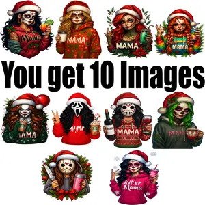 Killer Christmas Gangsheet | DTF Heat Transfers