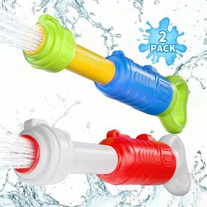 Summer Pool Beach Outdoor Games Backyard Party Fun 2pcs High Capacity Foam Water Blaster Water Sprayer Toy For Kids Adults Ages 4 to 12
