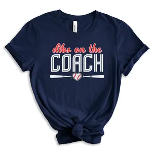 Dibs on The Coach Baseball Shirt, Baseball Wife Shirt, Baseball Coach's Wife TShirt, Proud Baseball Wife Shirt, Cute Dibs on The Coach Shirt