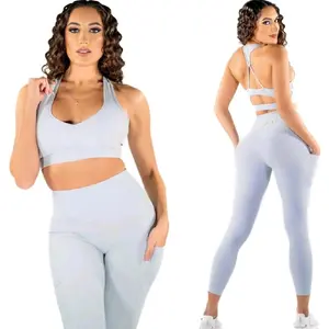 Sports Bra and Leggings (icy set)
