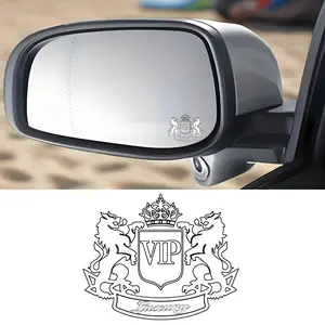 2PCS VIP Badge Car Stickers｜Sleek Elegant Design High-Quality Material｜Waterproof Easy to Apply No Residue Car Decor Accessories