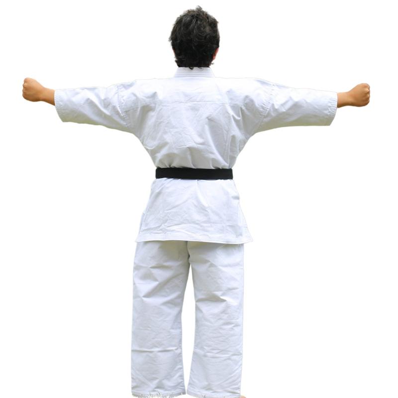 12-OZ BLEACHED KYOKUSHIN UNIFORM STRETCH COTTON