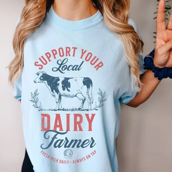Support Local Farmers Sweatshirt, Funny Breast Feeding Crewneck Sweatshirt, Mama's Boobery Pullover, Mama Boobery shirt, baby showers gifts, Gift For Men And Women Full Size Full Color Top Womenswear
