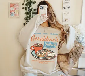 Geraldine's Buttery Bagels Sweatshirt, Zodiac Academy Sweatshirt, ZA Merch Grus Bakery Almighty Sovereign Society ASS Club Bookish Sweatshirt, Booktok Merch, Gift Suitable for Book Lover