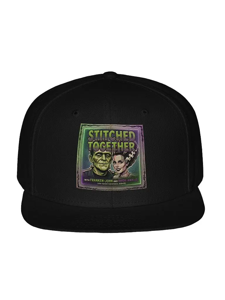 "Stitched Together" Official Logo Snapback Cap