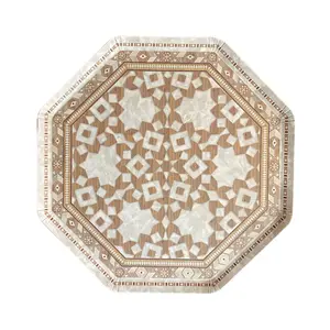 Damascus Mother of Pearl Lunch Plate