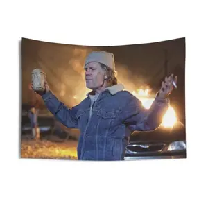 Shameless Frank Gallagher Drinking Wall Flag For College Funny Flag Dorm Flag