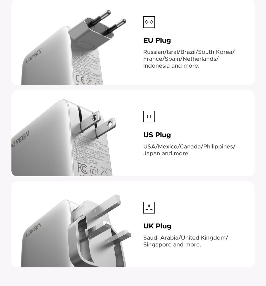 [LIVE ONLY]UGREEN Nexode Pro 100W GaN USB C Charger, 5-Port Fast Type-C Wall Charger Block with Smart Display Compatible with MacBook Pro/Air, iPhone 17/16 Series, Galaxy, iPad Pro, Steam Deck