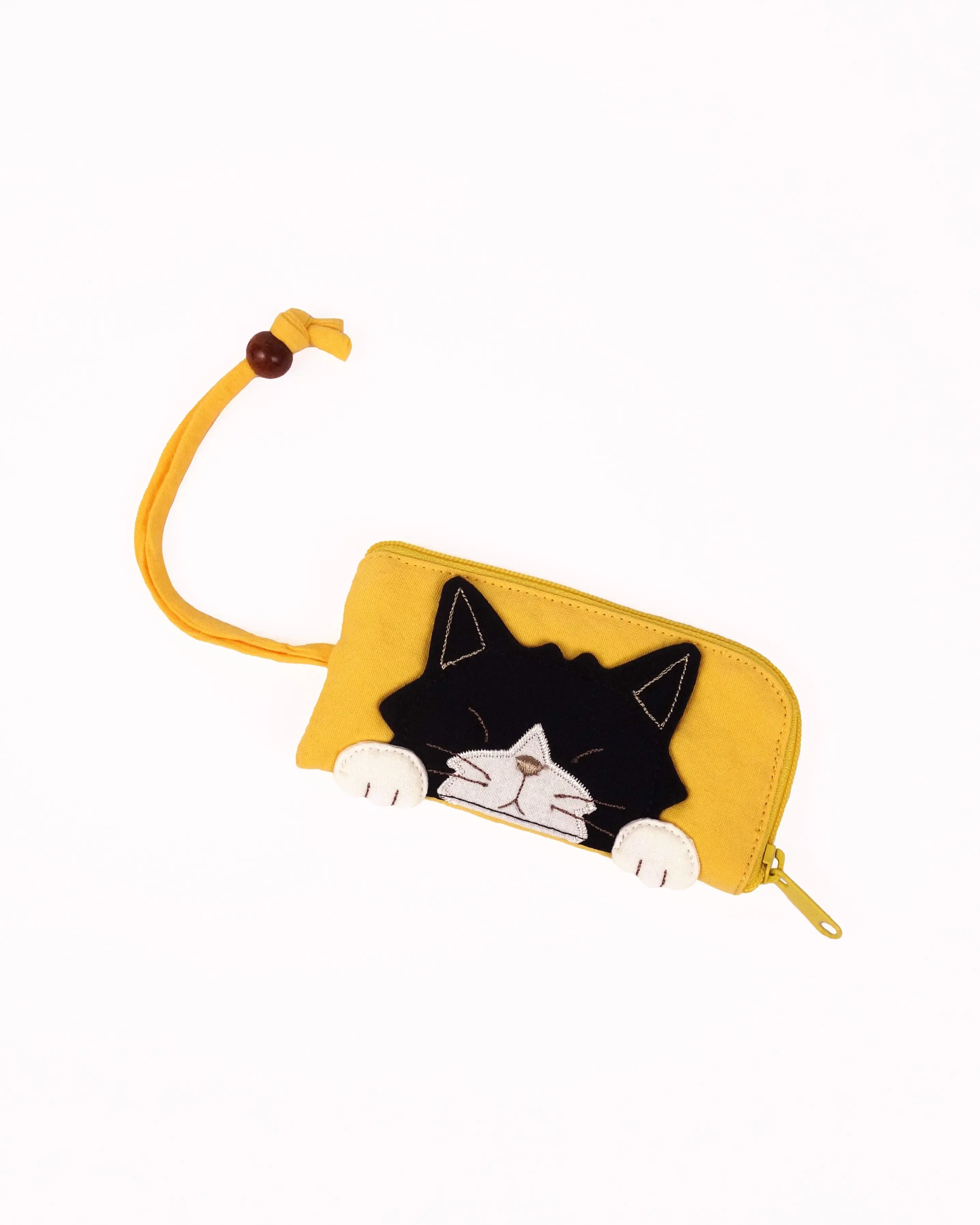 Curious Cat Key Pouch