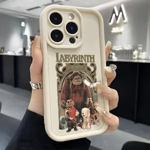 Movie Labyrinths Phone Case Suitable for iPhone 17 16 15 14 13 12  Pro Max Air  Plus Anti Fall Soft TPU Back Cover,  Daily Use Case, Artistic Phone Accessory, Movie Theme Design, Durable Material, Uv Printed Design, Tech