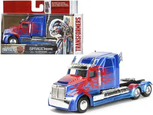 Western Star 5700 XE Phantom Truck Tractor Optimus Prime "Transformers: The Last Knight" (2017) Movie 1/32 Diecast Model by Jada