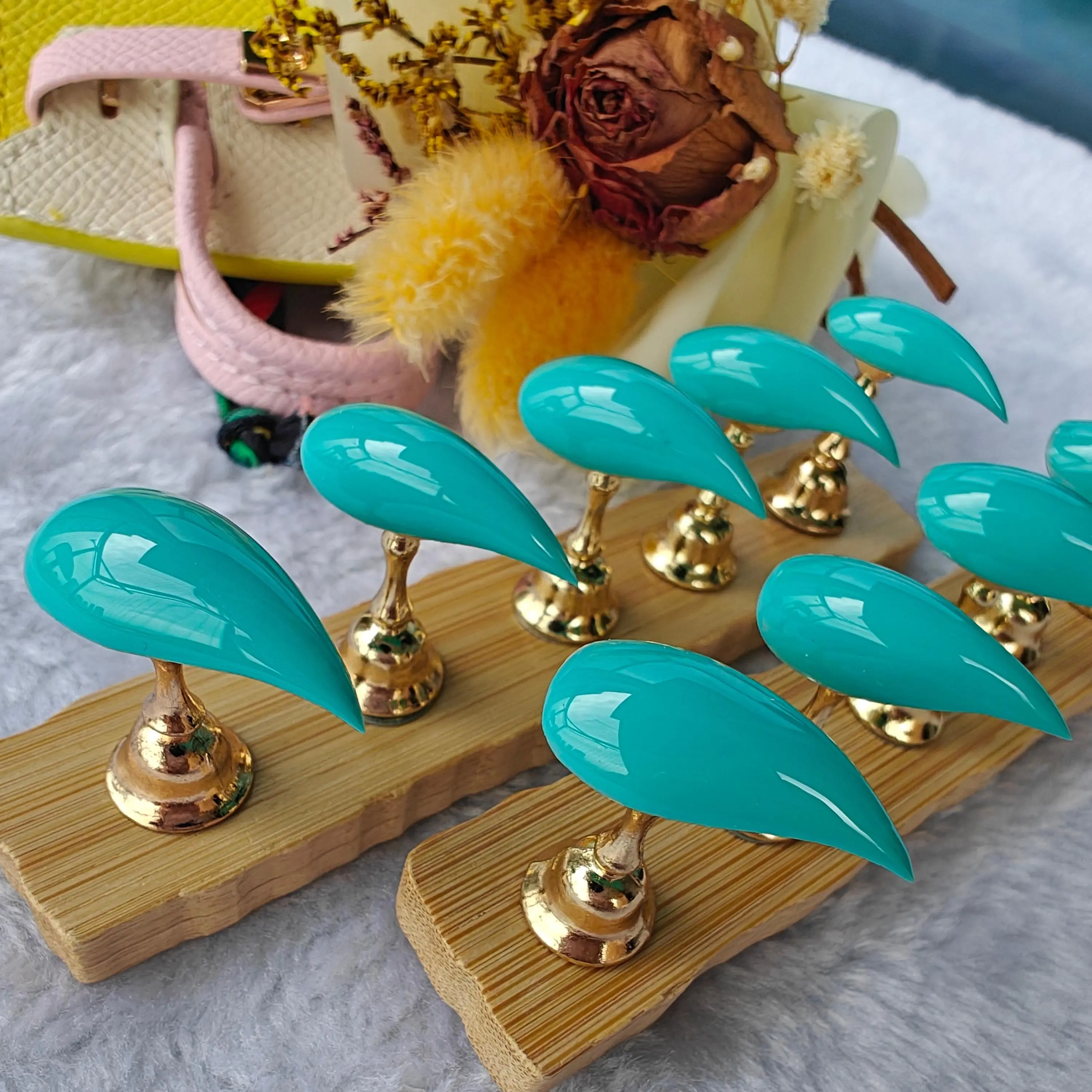 Jmnails short dragon/cat claw nails 10Pcs Handmade High Quanlity Acrylic Press on Nails Art Beautifull Nails Party Luxury Fashion Comfortable and Reusable Nails salon quality beautiful design