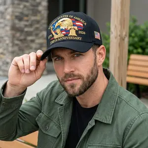 250th Anniversary commemorative baseball cap, a versatile casual cap for everyday wear at commemorative events, suitable for both men and women, perfect for outdoor sports and sun protection, and a great gift for friends.
