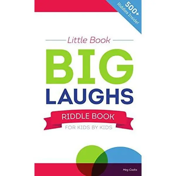 USED-Little Book Big Laughs - Riddle Book by Meg Cadts (Paperback)