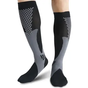 Compression Socks for Men & Women, Best Compression Socks for Travel, Medical, Sports, Wide Calf Fit, and Daily Wear