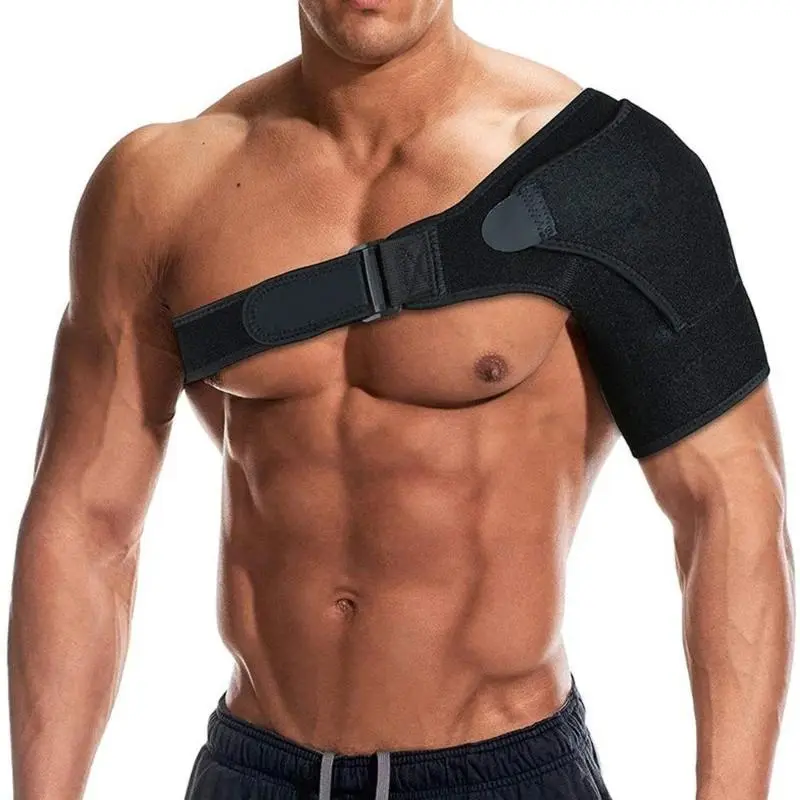 Adjustable Shoulder Support, Shoulder Brace for Men & Women, Shoulder Support for Left and Right Shoulder, Sports Shoulder Strap for Home Gym Workout, Healthcare