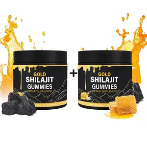 Shilajit Gummies Organic ManukaHoney Boosts Energy and Stamina for Men's Sports and Fitness 30 Gummies