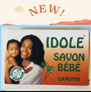 IDOLE Carrot Soap. Bebe. 2.65oz (12 Pack)