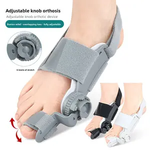 Thumb valgus orthosis Bigfoot protrusion overlapping toe separator Day and night Rotary adjustable orthosis