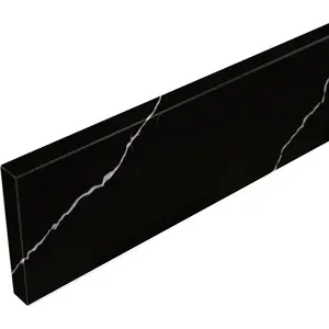 Nero Marquino Black Stone Vanity Backsplash