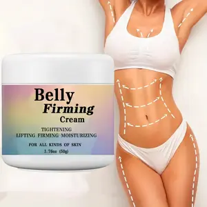 Intensive Belly Firming Cream - Tightens, Hydrates & Lifts Belly, Buttocks, Thighs & Arms - Rich in Jojoba Oil, Caffeine, Hyaluronic Acid, Shea Butter & Vitamin E for All Skin Types