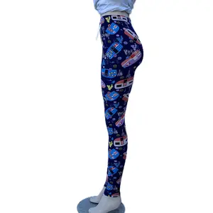 Women's Butter Soft Patterned Leggings for Comfortable Bottoms - Womenswear