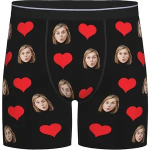 Personalized Boxers for Christmas Birthday Gifts Custom Boxers for Woman Men Husband Boyfriend