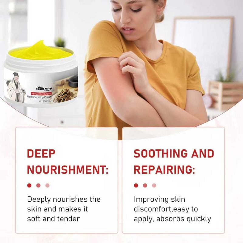 All-Natural Soothing Cream for Eczema & Psoriasis – Herbal Relief for Dry, Itchy, Sensitive Skin , Anti-Bacterial Skin Defense - Relieves Dry and Tight Skin, Soothing Skin,Hydrating