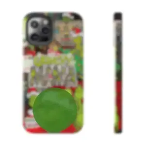 Grinch Christmas Movie Classic Fan Art Tough Rubber Cellphone Case, Festive Winter Aesthetic Heavy-Duty Shockproof Protector Casing, Phone Accessories for iPhone 17 Pro Max, 16, 15, 14, 13, 12, 11, Air (Holiday Gift)