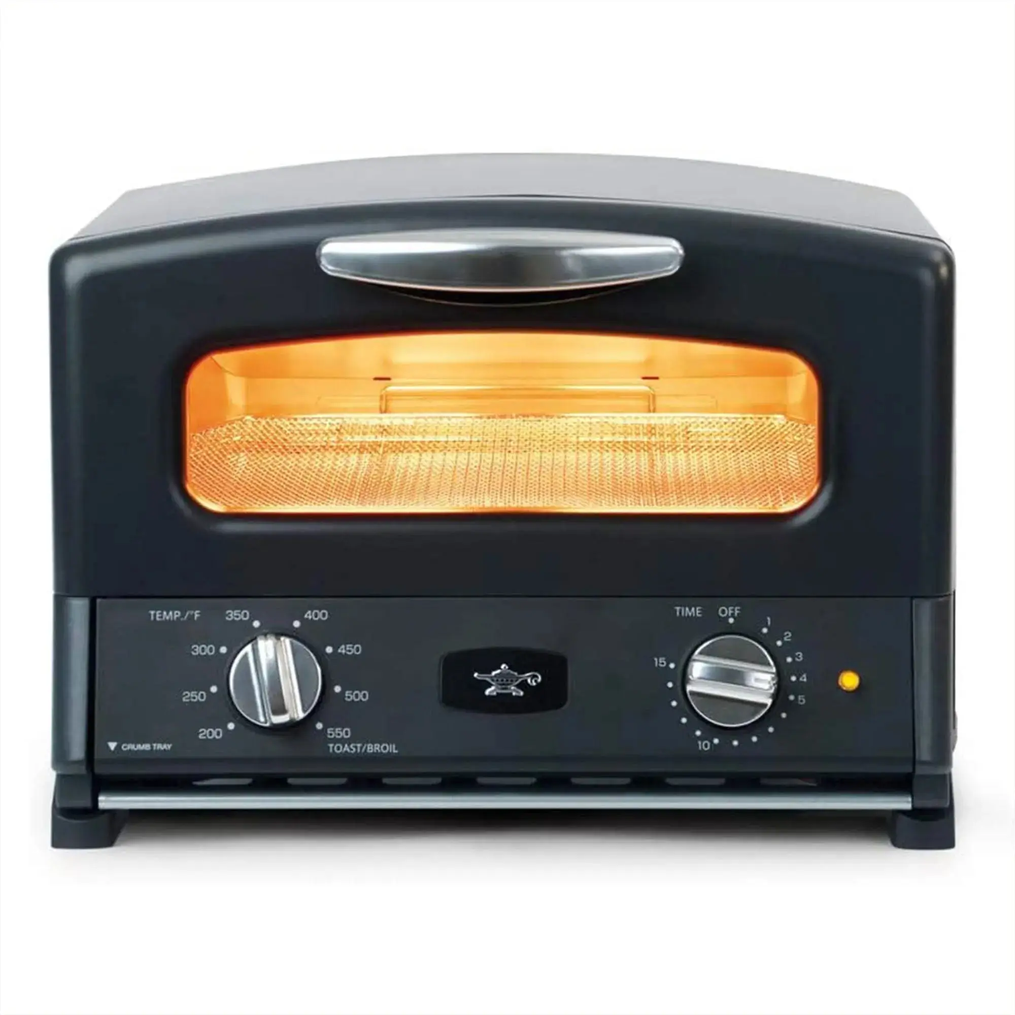 HeatMate Countertop Toaster Oven, Compact Kitchen Appliance with Graphite Heating Technology