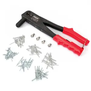 #fathersdaygift Arrow Heavy Duty Riveter Kit, Professional Pop Rivet Gun with Assorted 120 Rivets