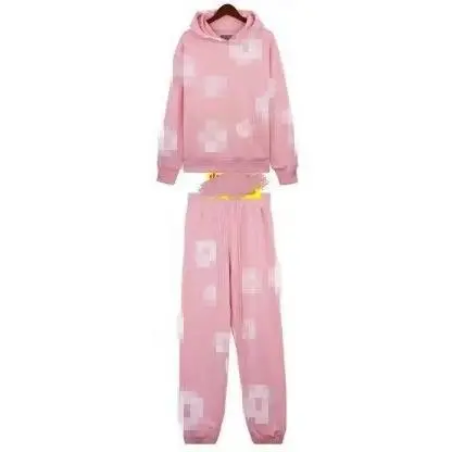 Pink set (white floral wreath)