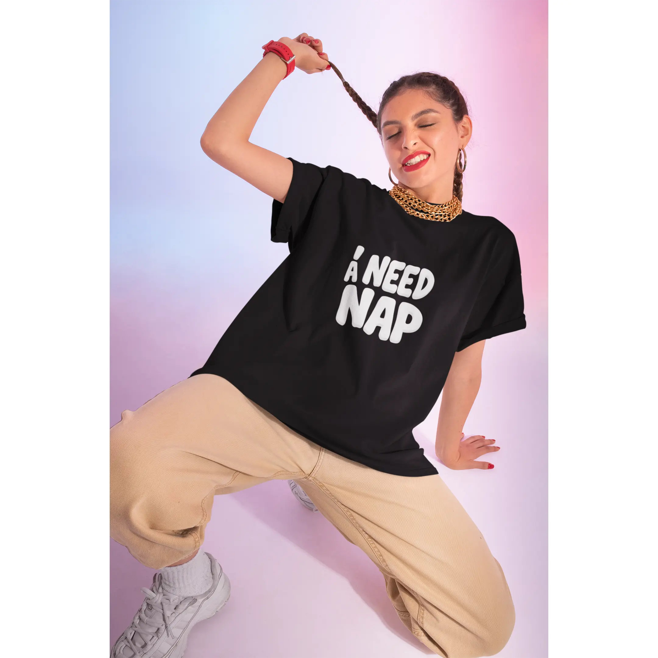 I Need A Nap T-Shirt | Sleepy Typography Shirt, Nap Time Tee