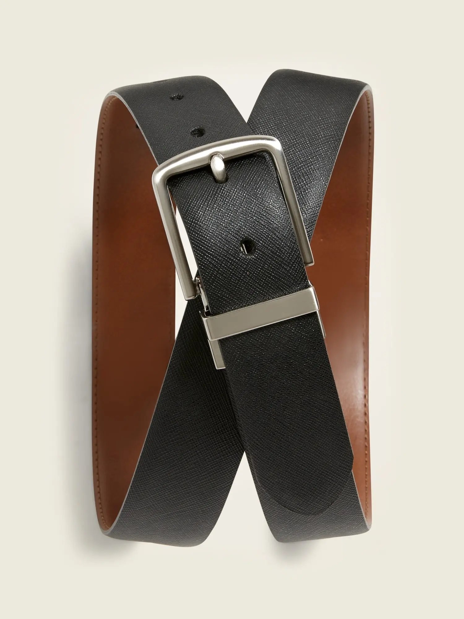 Old Navy Men's Faux-Leather Reversible Belt