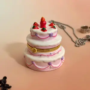 Strawberry Cake Trinket Box