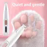 Rechargeable Pet Hair Trimmer Kit, 1 Count Pet Grooming Clipper with LED Light, High Quality Trimmer, Pet Multi-part Clipper for Dogs & Cats, Pet Grooming Tool, Pet Care, Hair Trimmer Set