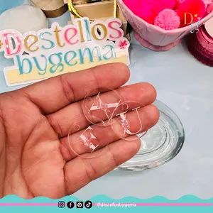 Custom Acrylic Tags & Charms – Personalized 1” & .5”