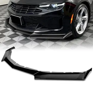 1LE-Style Front Bumper Lip Body Kit Spoiler Compatible with 2016 - 2024 Chevy Camaro LT / LS / RS / SS Bumper ( Do Not Fit ZL1 Bumper Models )