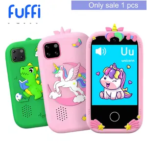 Fuffi Smartphone 2.4-Inch Screen, Android Os, 600mah Battery, Dual Sim Slot, Clock Calculator Flashlight, Early Education Music Features, Android Cell Phones, Mini Phone