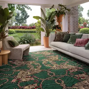 Vintage Boho Style Rug, 1 Count Non-slip Soft Floor Mat, Decorative Carpet for Home Living Room Bedroom, Boho Area Rug