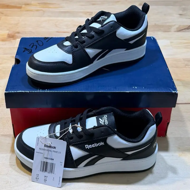 Reebok Royal Prime Black Sneakers