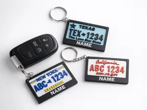 License Plate Keychains
